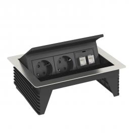 DBK - Deskbox listo para la conexión, abatible