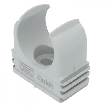 Abrazadera Quick, gris claro