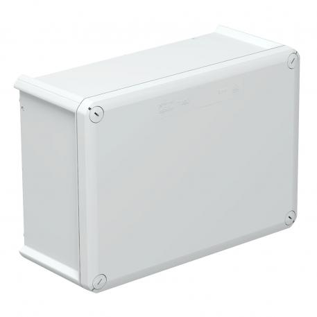 Caja de derivación T 350, ciega 267x182x110 |  | IP66 | Gris claro, RAL 7035