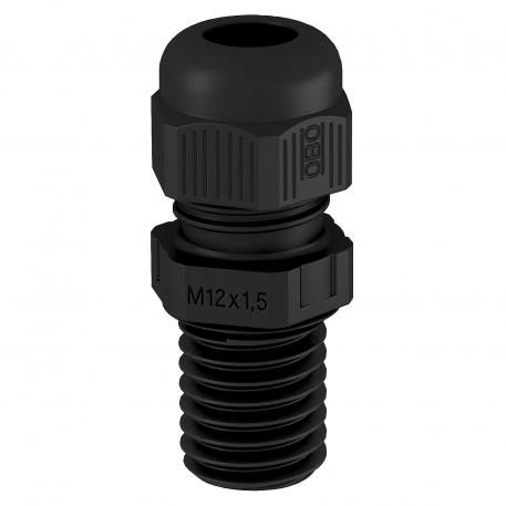 Prensaestopas, rosca métrica larga, negro  |  | M32 x 1,5 | no | Negro