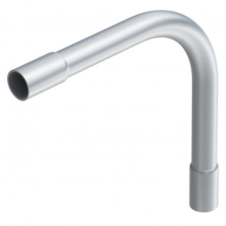Codo de tubo de aluminio, sin rosca 40 | 