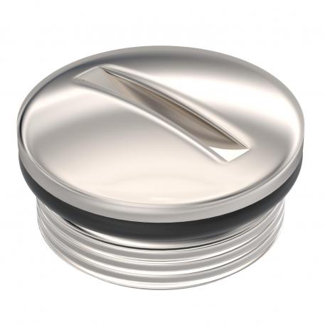 Tapón roscado, rosca PG, con junta tórica