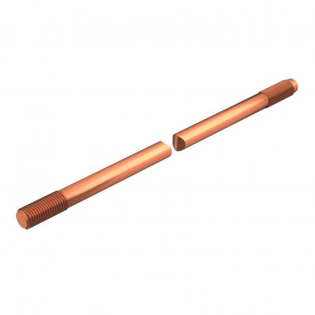 Electrodo de profundidad BS con revestimiento de cobre