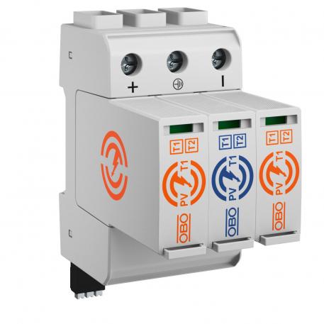PV combination arrester 1,100 V with remote signalling

 Otros | IP20