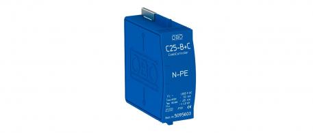 Parte activa vía de chispas de corriente residual entre N y PE 255 V