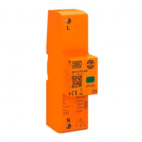 Lightning current arrester MCF-C 1 | 25 | sí | 440 | IP20