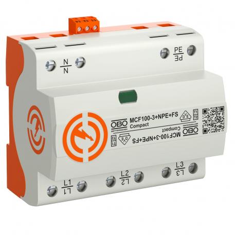 LightningController Compact - MCF100 3+N/PE | 25 | sí | 255 | IP20