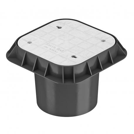 Caja de puntos de separación para instalación bajo suelo, plástico 215 |  | 300x300x214