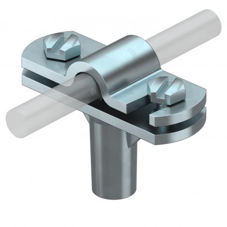 Soporte para conductor Rd 8-10 mm, 30 mm de altura de montaje 8-10 mm redondo | 