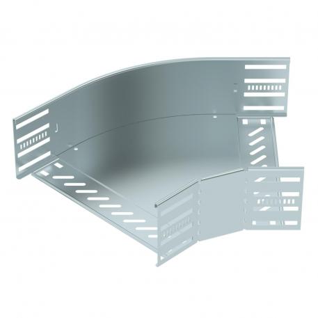 Curva de 45° 60 FS 300 | Acero | Galvanizado en banda | zinc
