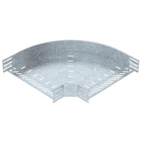 Curva de 90° 85 FT 400 | Acero | Galvanizado por inmersión en caliente | zinc