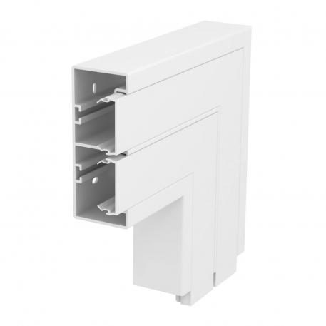 Ángulo plano, para canal portamecanismos Rapid 45-2, tipo GK-53130 130 | 53 | blanco puro; RAL 9010