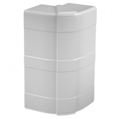 Tapa para ángulo exterior, para canal portamecanismos Rapid 45-2, tipo GK-53165 Gris claro, RAL 7035