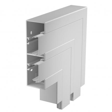Ángulo plano, para canal portamecanismos Rapid 45-2, tipo GK-53165 165 | 53 | Gris claro, RAL 7035