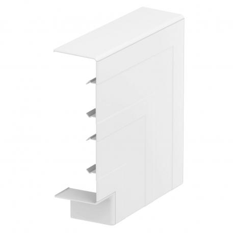 Tapa de ángulo plano, para canal portamecanismos Rapid 45-2, tipo GK-53165 172 | 55,5 | blanco puro; RAL 9010