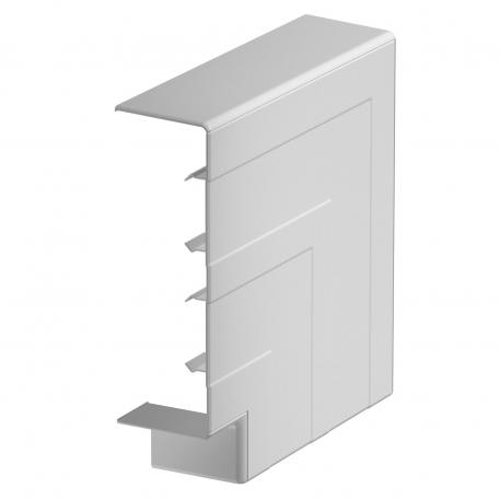 Tapa de ángulo plano, para canal portamecanismos Rapid 45-2, tipo GK-53165 172 | 55,5 | Gris claro, RAL 7035