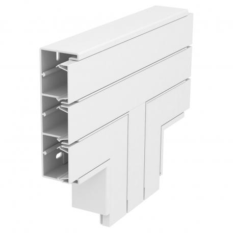 Pieza en T, para canal portamecanismos Rapid 45-2, tipo GK-53160 290 | blanco puro; RAL 9010