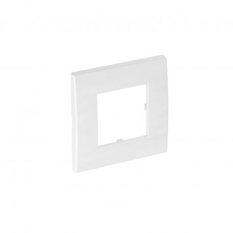 Cubierta AR45-F1, para caja portamecanismos 71GD8-2, simple 1 | Horizontal y vertical