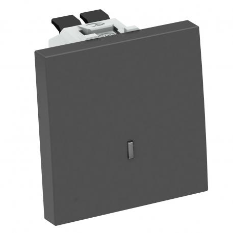 Conmutador selector con elemento LED, módulo 1 45 | sí
