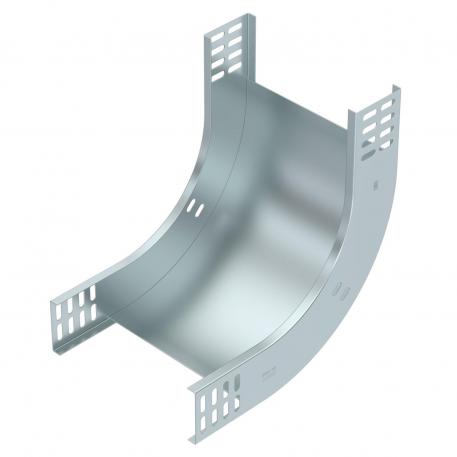 Curva vertical de 90°, ascendente 60 FT 500 | Acero | Galvanizado por inmersión en caliente | zinc