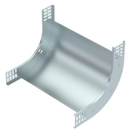 Curva vertical de 90°, ascendente 60 FS 400 | Acero | Galvanizado en banda | zinc