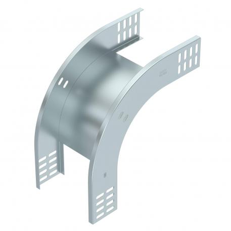 Curva vertical de 90°, descendente 60 FS 150 | Acero | Galvanizado en banda | zinc