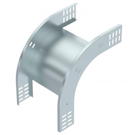Curva vertical de 90°, descendente 60 FS 200 | Acero | Galvanizado en banda | zinc