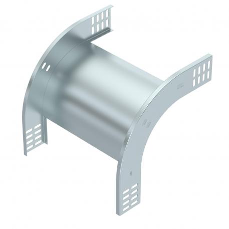 Curva vertical de 90°, descendente 60 FS 300 | Acero | Galvanizado en banda | zinc