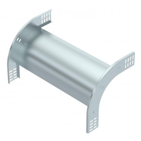 Curva vertical de 90°, descendente 60 FS 500 | Acero | Galvanizado en banda | zinc