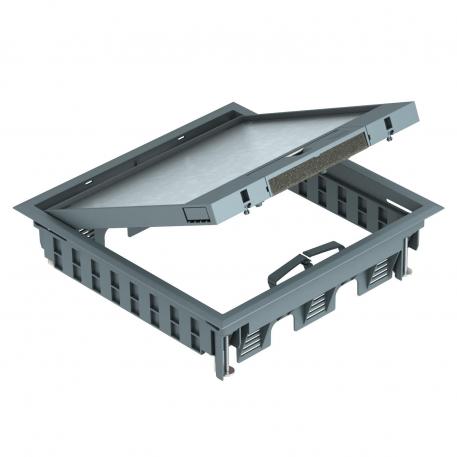 Conjunto portamecanismos GES9-3B con asidero 5 | 9 | Asidero | gris hierro; RAL 7011